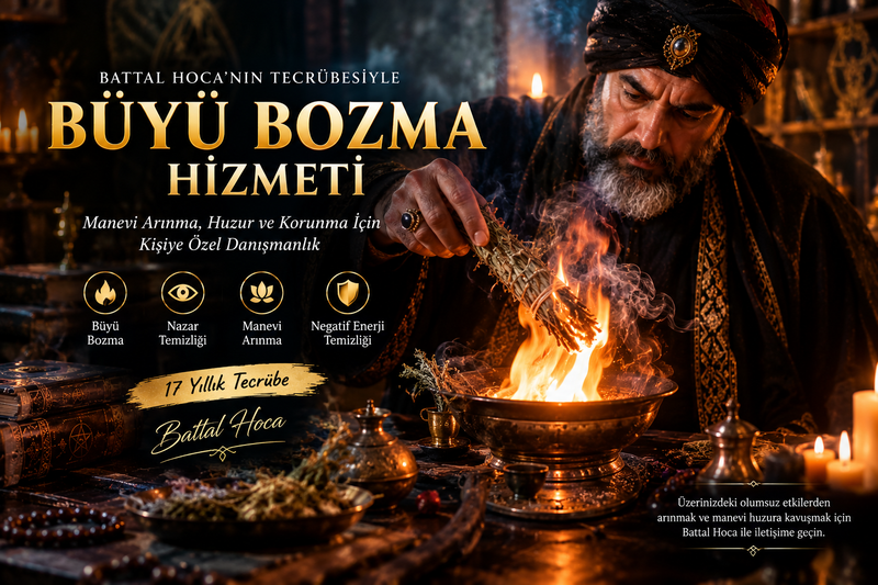 BATTAL HOCA’NIN TECRÜBESİYLE BÜYÜ BOZMA HİZMETİ